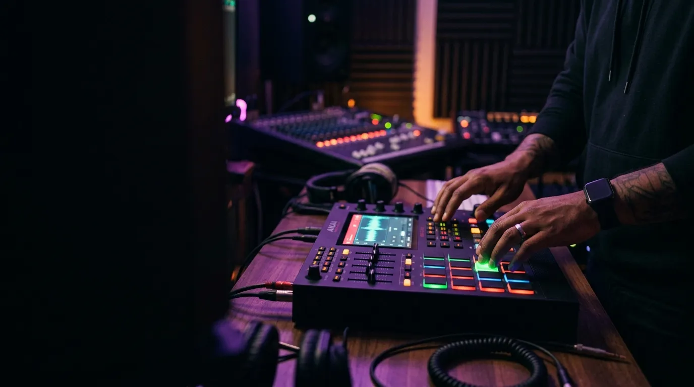 Beatmaker ve MPC Beat Machine Stüdyo Prodüksiyonu
